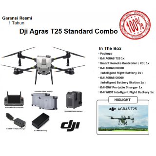 Dji Agras T25 Standart Combo - Dji Agras T25 Standard Combo Original New Garansi Resmi 1 Tahun